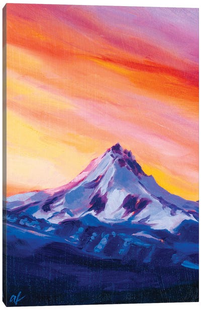 Mountain Study I Canvas Art Print - Andrea Fairservice