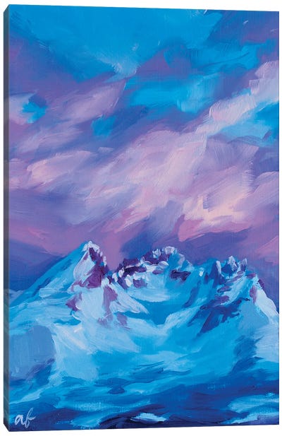 Mountain Study II Canvas Art Print - Andrea Fairservice