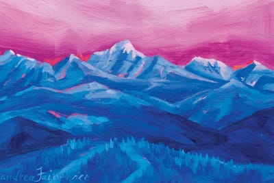 Mountain Study III by Andrea Fairservice gallery poster