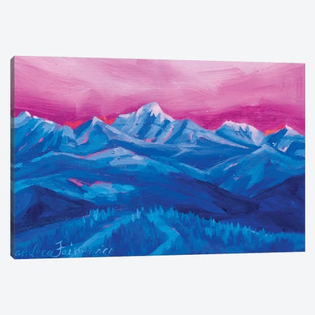 Mountain Study III Canvas Print #AFS44} by Andrea Fairservice Canvas Art Print