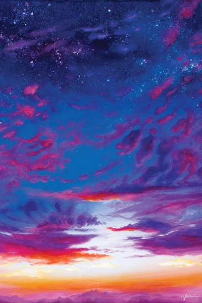 Andrea Fairservice: Mountain Twilight II by Andrea Fairservice