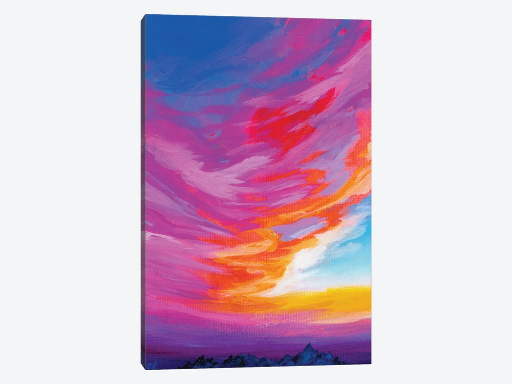 November Sunset III by Andrea Fairservice 1-piece Canvas Artwork