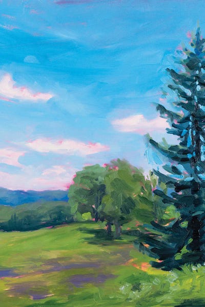 Plein Air Paintings: Plein Air Study Valley Forge by Andrea Fairservice