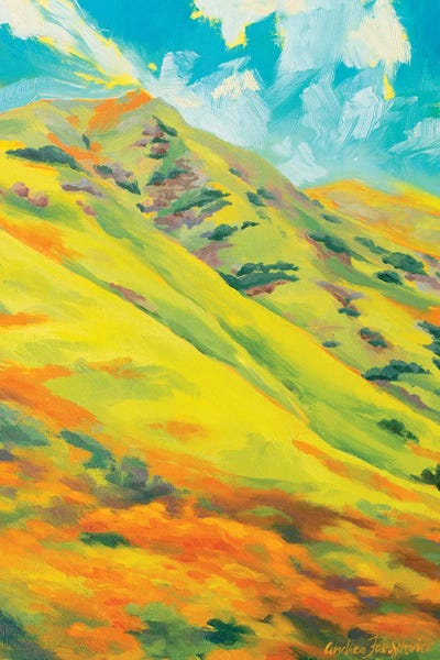 Poppy Fields Forever I by Andrea Fairservice gallery poster