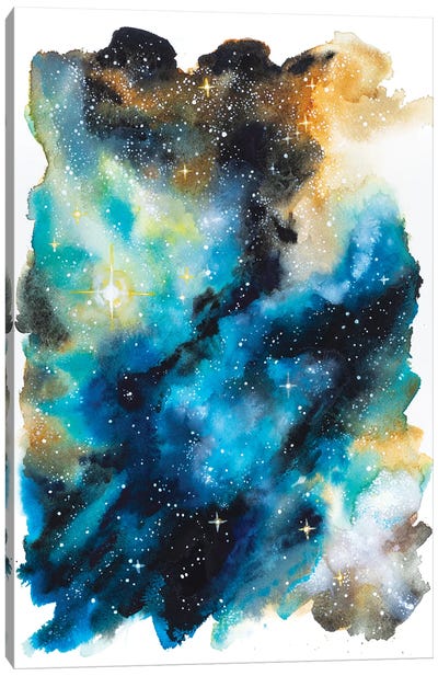 Space Study Canvas Art Print - Andrea Fairservice