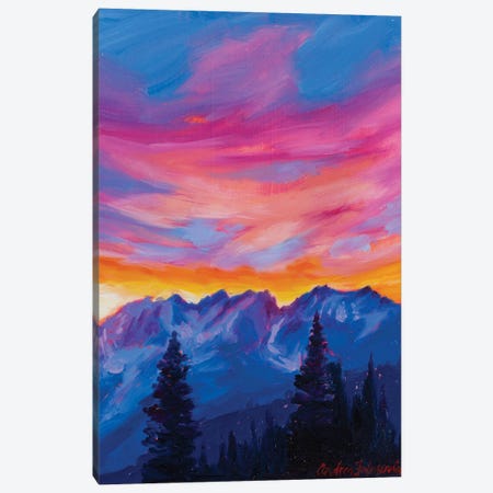 Cascades Canvas Print #AFS7} by Andrea Fairservice Canvas Print