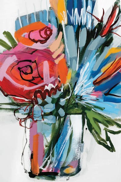 Botanical Still Life: November Blooms IV by A. Fitzsimmons