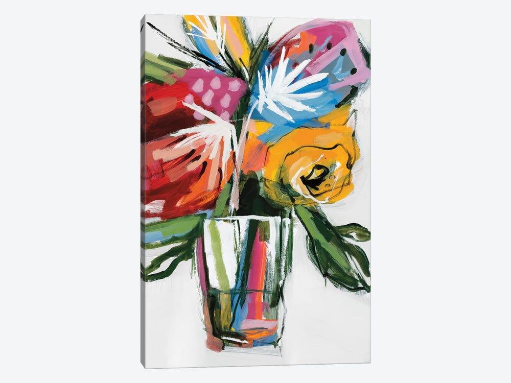 November Blooms V by A. Fitzsimmons 1-piece Canvas Artwork