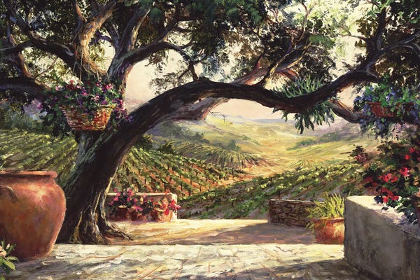 Napa Valley: Napa Patio by Art Fronckowiak