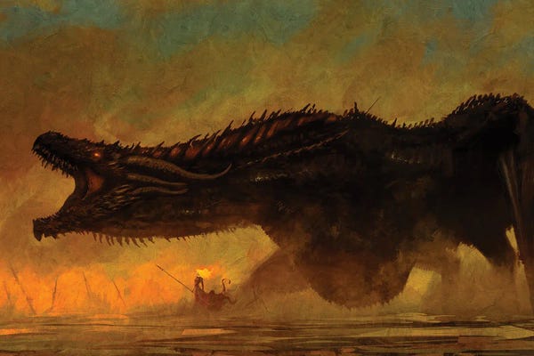 Weapons & Artillery: Dragon And Queen by Anato Finnstark