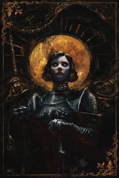 Goth Art: Jeanne d'Arc by Anato Finnstark