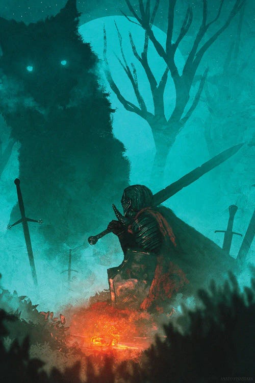 Maybe I'll Die by Anato Finnstark wall art