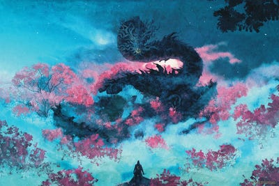 Black Stark by Anato Finnstark art print