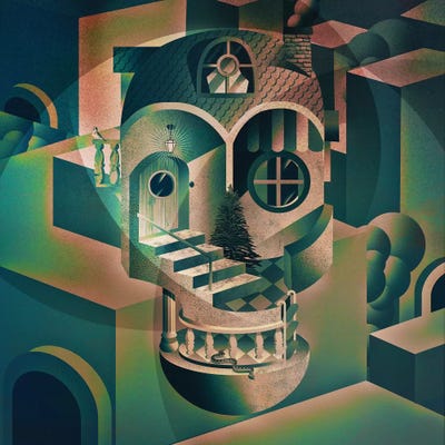 Utopia by Ali Gulec acrylic art print