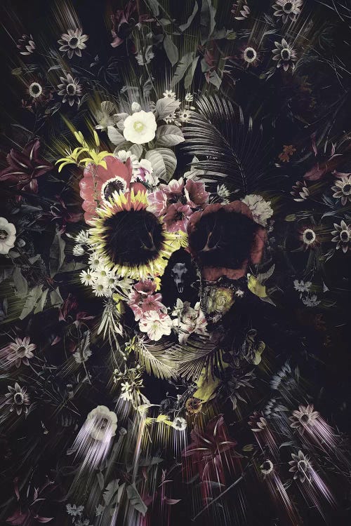 Garden Skull by Ali Gulec wall art