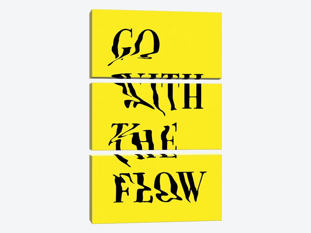 Go With The Flow by Ali Gulec 3-piece Canvas Wall Art