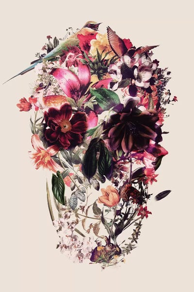 Horror: New Skull Beige by Ali Gulec