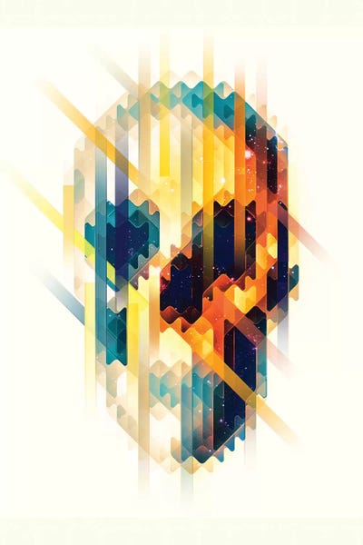 Skulls: Lava Skull Portrait by Ali Gulec