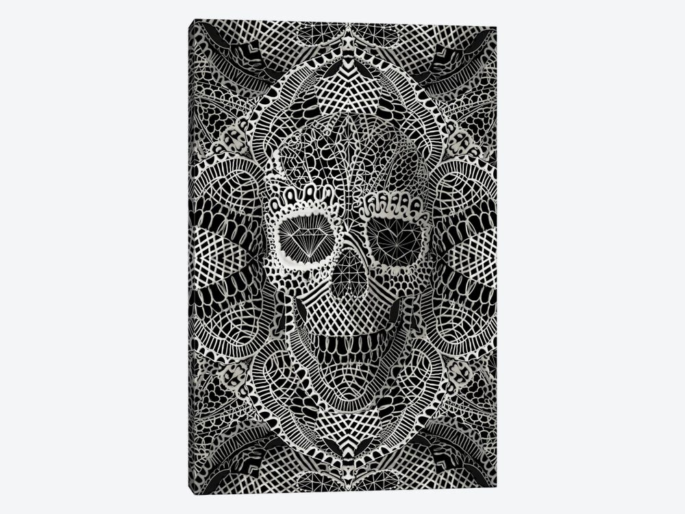 Lace Skull by Ali Gulec 1-piece Canvas Artwork