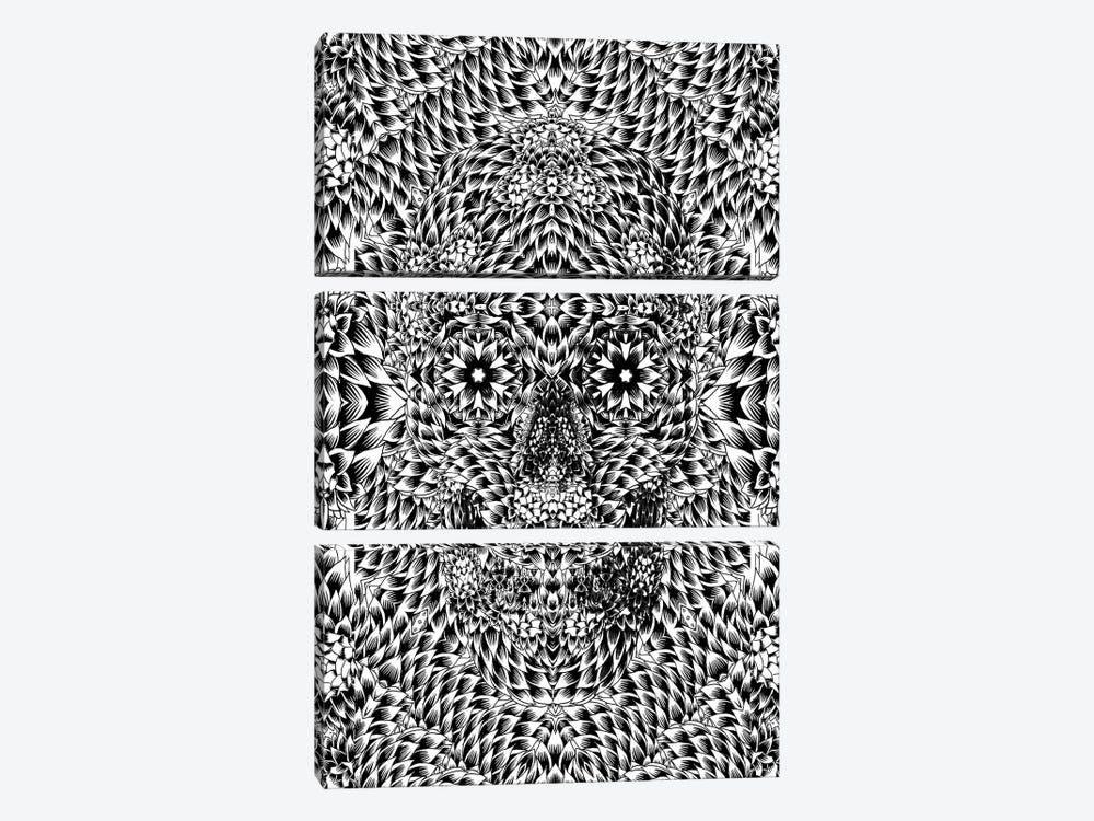 Skull VII by Ali Gulec 3-piece Art Print