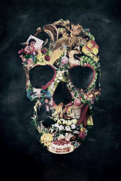 Skulls: Vintage Skull by Ali Gulec