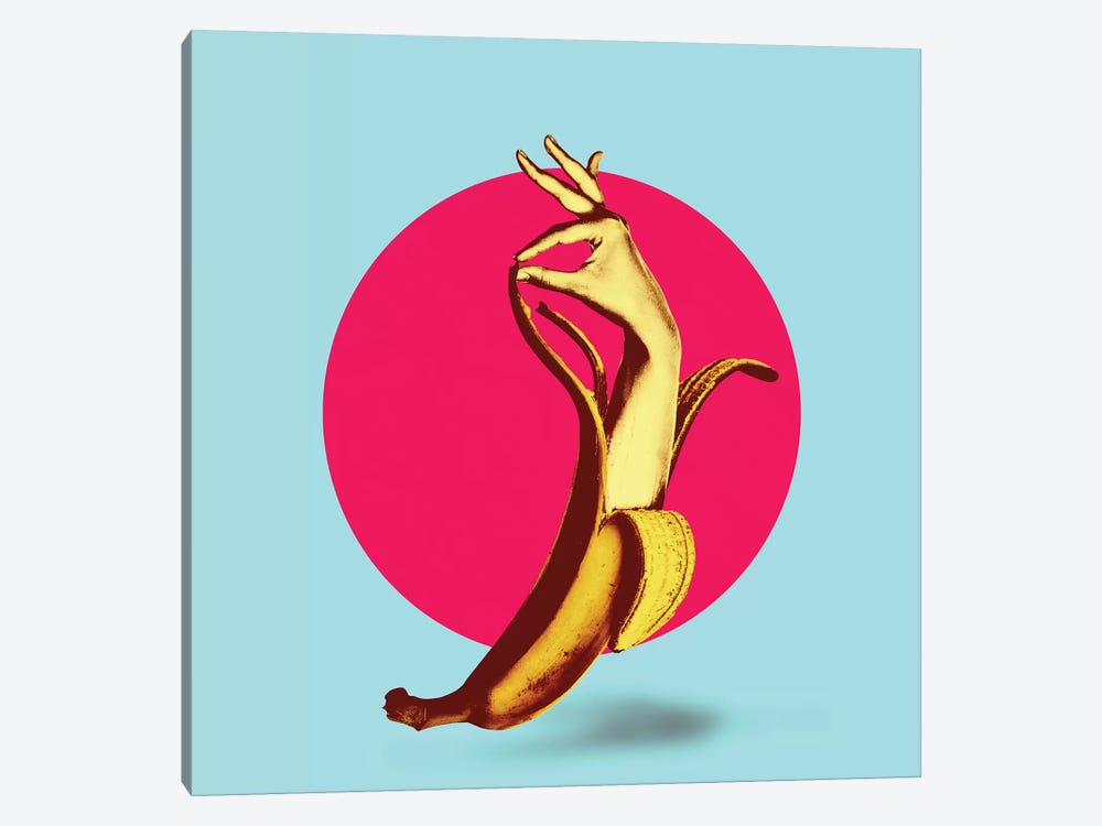 El Banana by Ali Gulec 1-piece Canvas Artwork