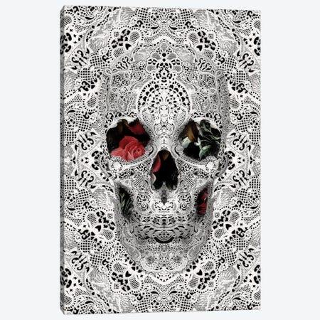 Lace Skull II Canvas Print #AGC66} by Ali Gulec Canvas Art