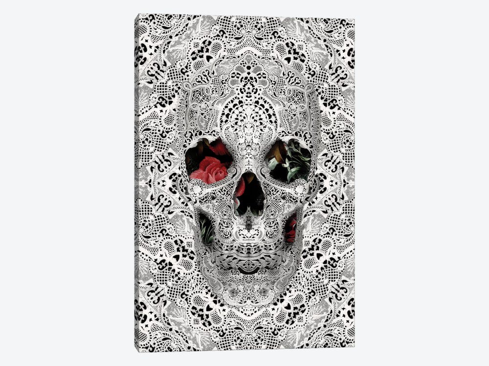 Lace Skull II 1-piece Canvas Artwork