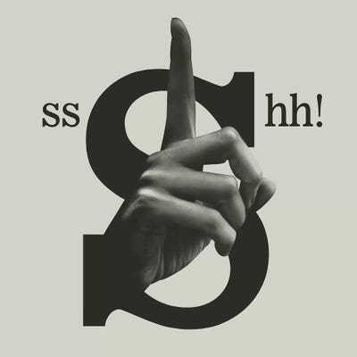 Shh by Ali Gulec acrylic art print