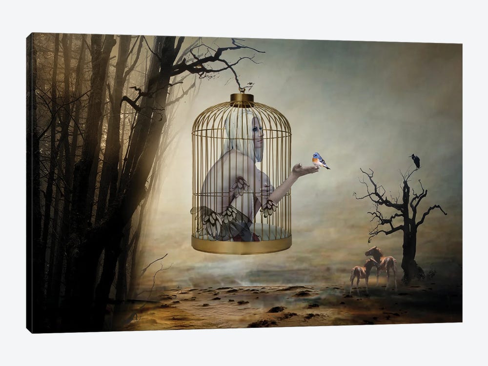 Caged By Your Own Convictions by Angelika Drake 1-piece Canvas Print