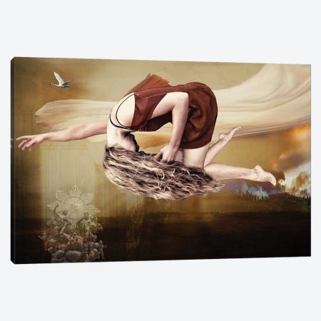 Evolutionary Leap Canvas Print #AGD59} by Angelika Drake Canvas Print