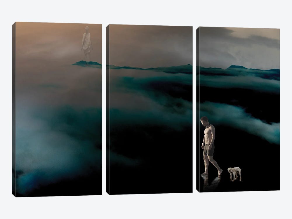 Finding My Way by Angelika Drake 3-piece Canvas Wall Art