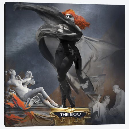 The Ego Canvas Print #AGD95} by Angelika Drake Canvas Art