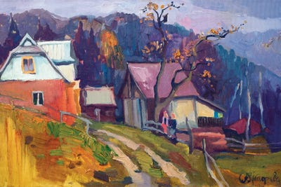 Childhood by Anastasiia Grygorieva canvas print