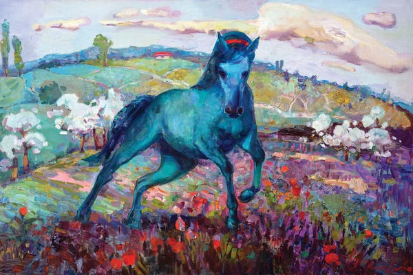 Homage To The Fauves: Green by Anastasiia Grygorieva