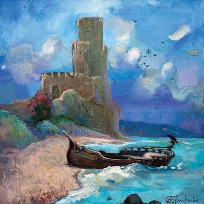 Italy by Anastasiia Grygorieva canvas print