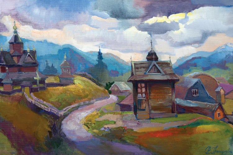 Vorohta In Carpathion by Anastasiia Grygorieva wall art
