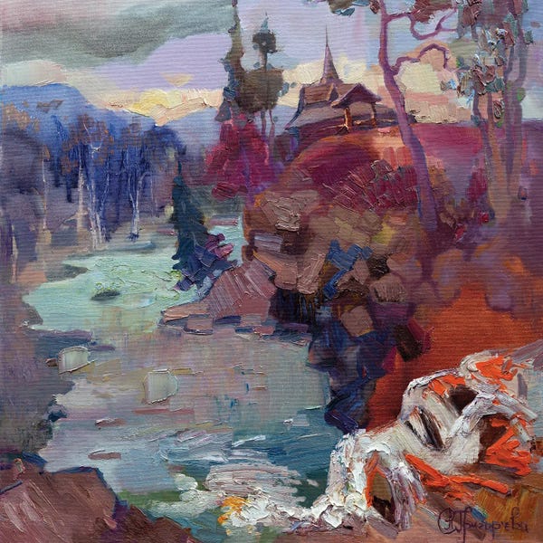 Homage To The Fauves: Before Winter by Anastasiia Grygorieva