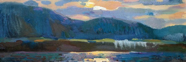 Mountain Sunrises & Sunsets: Sunrise by Anastasiia Grygorieva