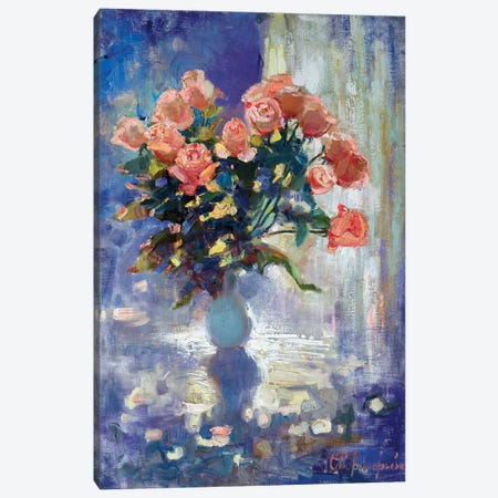 Roses In Winter Canvas Print #AGG132} by Anastasiia Grygorieva Canvas Print