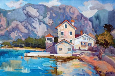 Shine Of Evening by Anastasiia Grygorieva art print