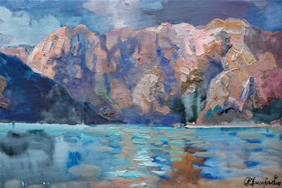 Transparensy by Anastasiia Grygorieva art print