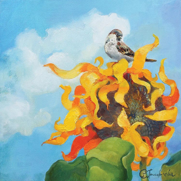 And I Am Not Alone by Anastasiia Grygorieva wall art