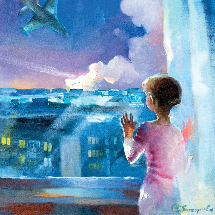 The First Day Of War by Anastasiia Grygorieva wall art