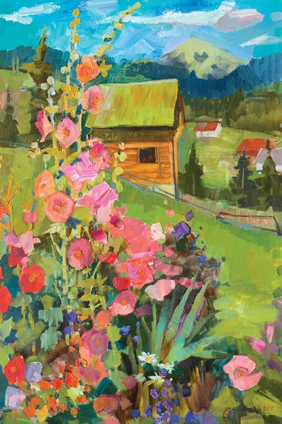 Ukraine: Mallow In Bukovel by Anastasiia Grygorieva
