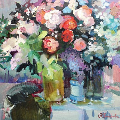 Spring Bouquet by Anastasiia Grygorieva art print