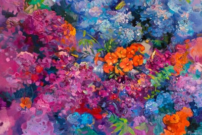 Between Beauty And Life by Anastasiia Grygorieva art print