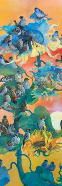 Sparrows: Sparrows Have Arrived by Anastasiia Grygorieva