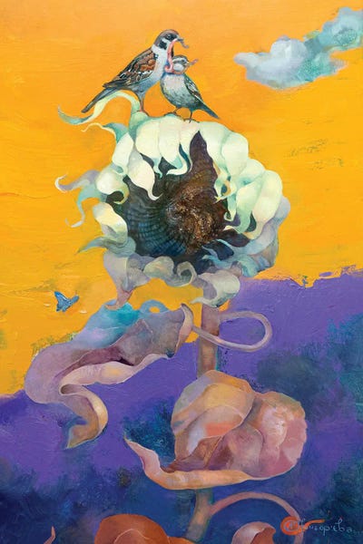 One For Two by Anastasiia Grygorieva multi panel art