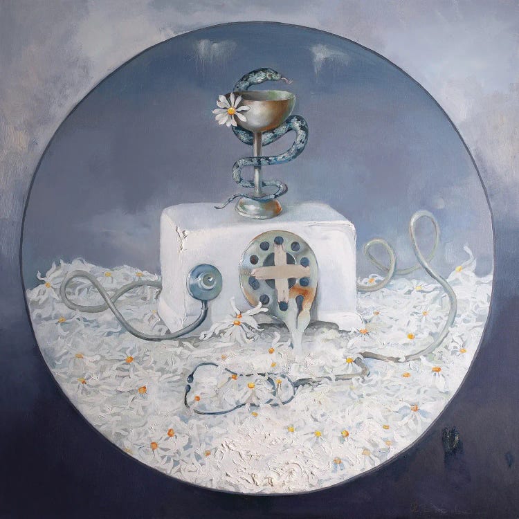 Medical Reform by Anastasiia Grygorieva wall art